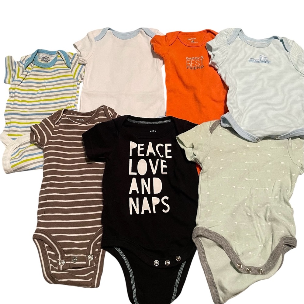 Assorted Newborn One Pieces Set
